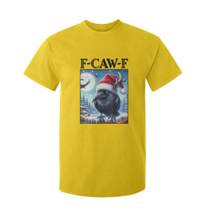 F Caw F Christmas Raven T Shirt For Kid Funny Bird Lover Gift - Print Your Wear