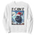 F Caw F Christmas Raven Sweatshirt Funny Bird Lover Gift TS12 White Print Your Wear
