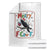 Funny Christmas Santa Raven Throw Blanket Merry F Caw F Joke Gift - Print Your Wear
