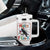 Funny Christmas Santa Raven Tumbler With Handle Merry F Caw F Joke Gift - Print Your Wear