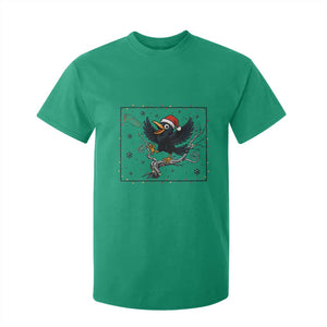 Funny Christmas Raven Lovers T Shirt For Kid F Caw F Joke Gift - Print Your Wear