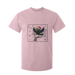 Funny Christmas Raven Lovers T Shirt For Kid F Caw F Joke Gift - Print Your Wear