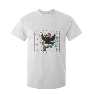 Funny Christmas Raven Lovers T Shirt For Kid F Caw F Joke Gift - Print Your Wear