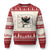 Funny Xmas Raven Lovers Ugly Christmas Sweater F Caw F Joke Gift - Print Your Wear