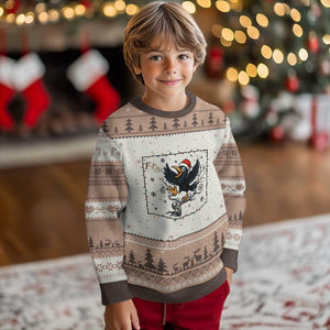 Funny Xmas Raven Lovers Ugly Christmas Sweater F Caw F Joke Gift - Print Your Wear