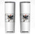 Funny Christmas Raven Lovers Skinny Tumbler F Caw F Joke Gift - Print Your Wear