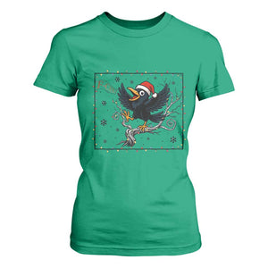 Funny Christmas Raven Lovers T Shirt For Women F Caw F Joke Gift TS12 Irish Green Print Your Wear