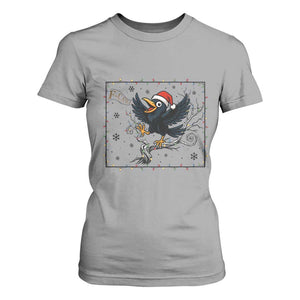 Funny Christmas Raven Lovers T Shirt For Women F Caw F Joke Gift TS12 Sport Gray Print Your Wear