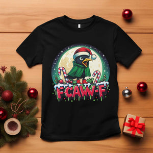 Funny F Caw F Raven Joke T Shirt Holiday Gift TS12 Black Print Your Wear