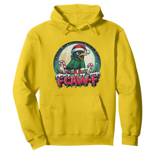 Funny F Caw F Raven Joke Hoodie Holiday Gift TS12 Daisy Print Your Wear