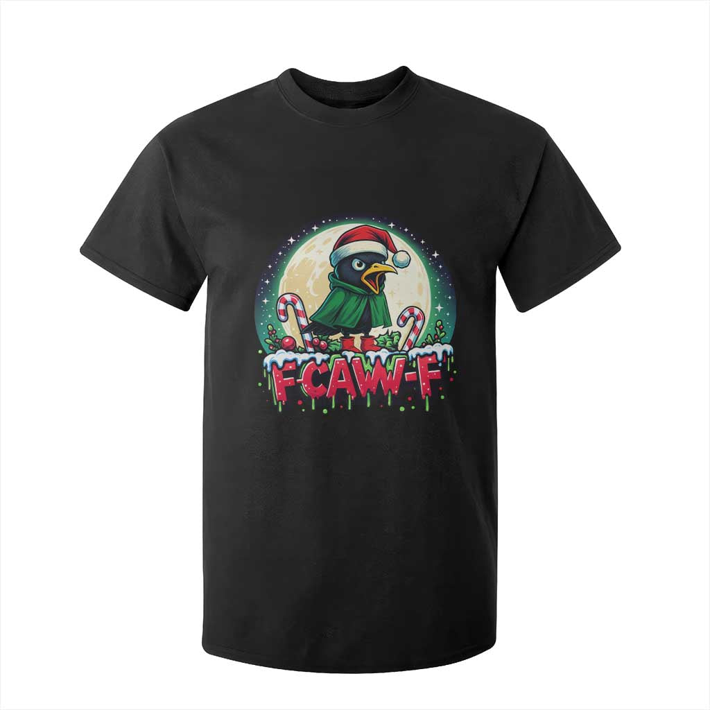 Funny F Caw F Raven Joke T Shirt For Kid Holiday Gift TS12 Black Print Your Wear