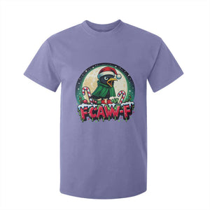 Funny F Caw F Raven Joke T Shirt For Kid Holiday Gift TS12 Violet Print Your Wear
