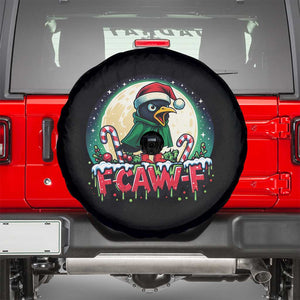 Funny F Caw F Raven Joke Spare Tire Cover Holiday Gift TS12 Black Print Your Wear