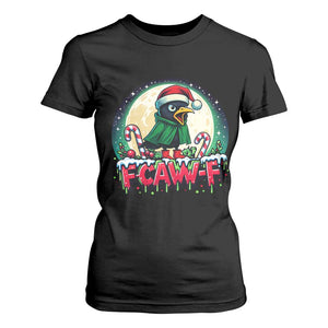 Funny F Caw F Raven Joke T Shirt For Women Holiday Gift TS12 Black Print Your Wear