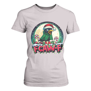 Funny F Caw F Raven Joke T Shirt For Women Holiday Gift TS12 Ice Gray Print Your Wear