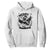Merry F Caw F Christmas Raven Hoodie Funny Holiday Gift - Print Your Wear