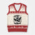 Merry F Caw F Xmas Raven V-Neck Knit Sweater Vest Funny Holiday Gift - Print Your Wear
