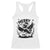 Merry F Caw F Christmas Raven Racerback Tank Top Funny Holiday Gift - Print Your Wear