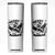 Merry F Caw F Christmas Raven Skinny Tumbler Funny Holiday Gift - Print Your Wear