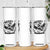 Merry F Caw F Christmas Raven Skinny Tumbler Funny Holiday Gift - Print Your Wear