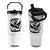 Merry F Caw F Christmas Raven Flip Straw Tumbler Funny Holiday Gift - Print Your Wear