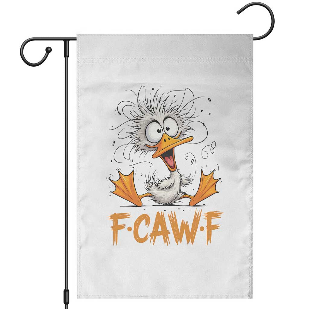 F Quack F Duck Lover Garden Flag Funny Farm Gift TS12 White Print Your Wear