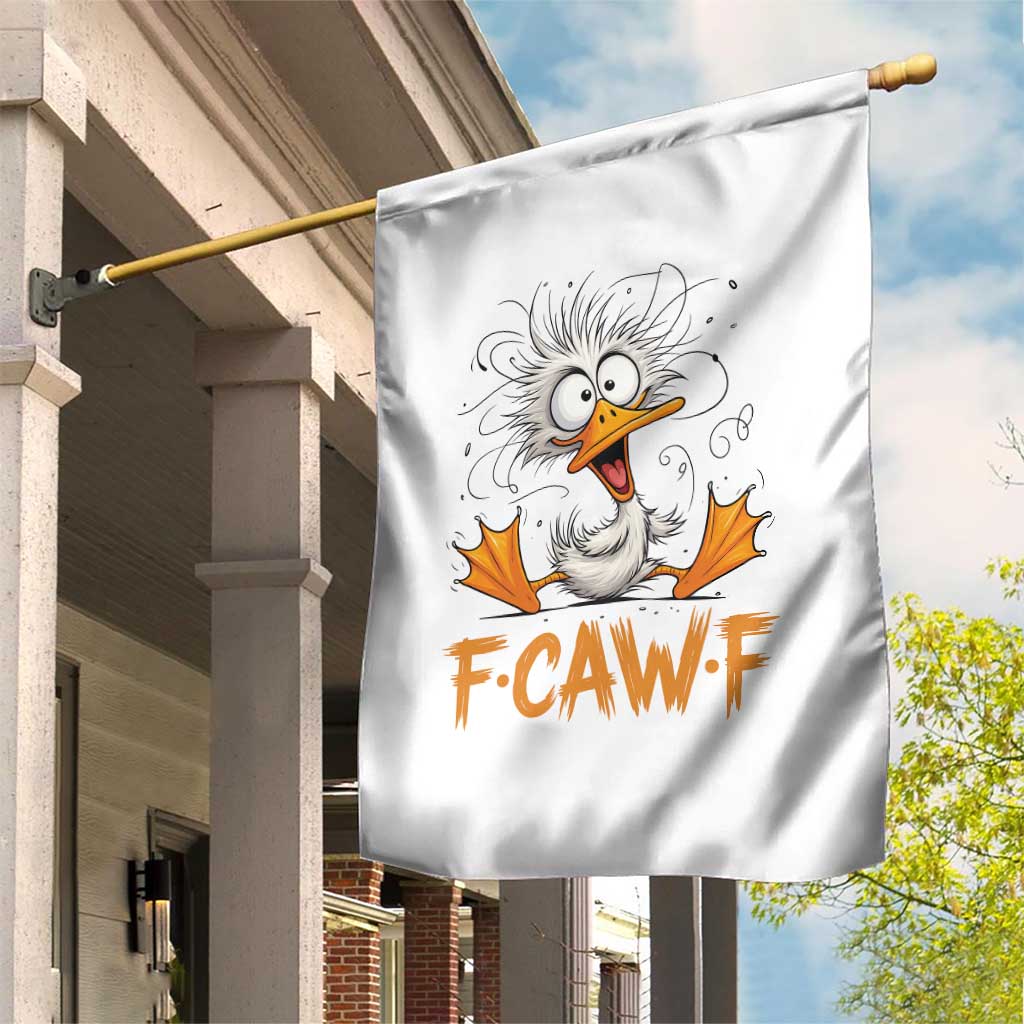 F Quack F Duck Lover Garden Flag Funny Farm Gift TS12 Print Your Wear