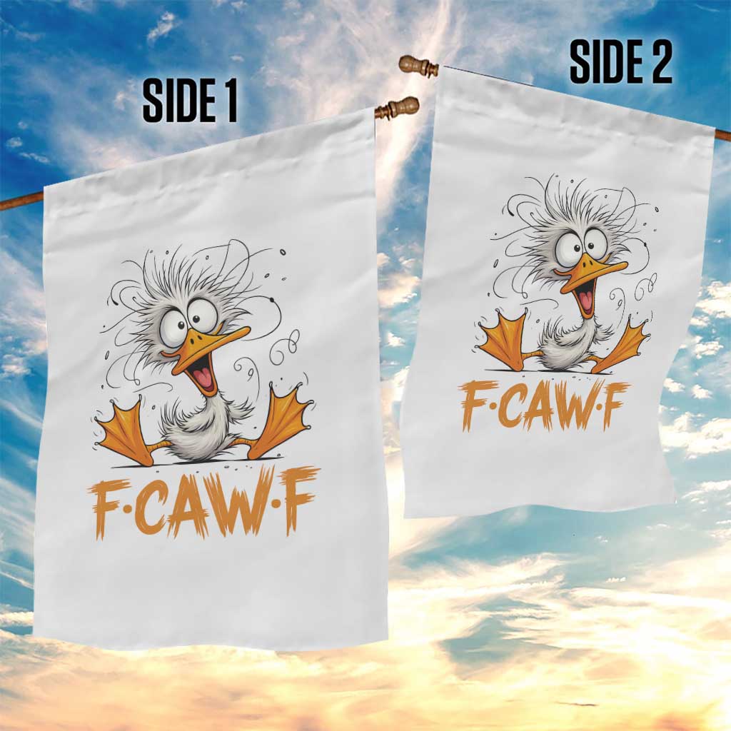 F Quack F Duck Lover Garden Flag Funny Farm Gift TS12 Print Your Wear