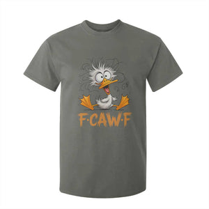 F Quack F Duck Lover T Shirt For Kid Funny Farm Gift TS12 Military Green Print Your Wear