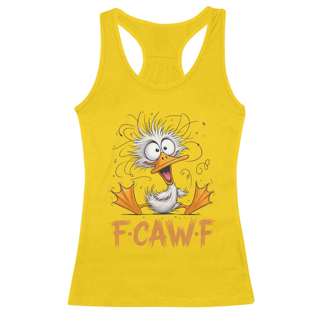 F Quack F Duck Lover Racerback Tank Top Funny Farm Gift TS12 Daisy Print Your Wear