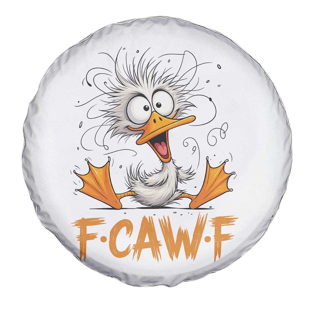 F Quack F Duck Lover Spare Tire Cover Funny Farm Gift TS12 Print Your Wear