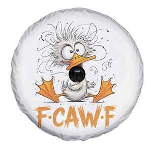 F Quack F Duck Lover Spare Tire Cover Funny Farm Gift TS12 Print Your Wear