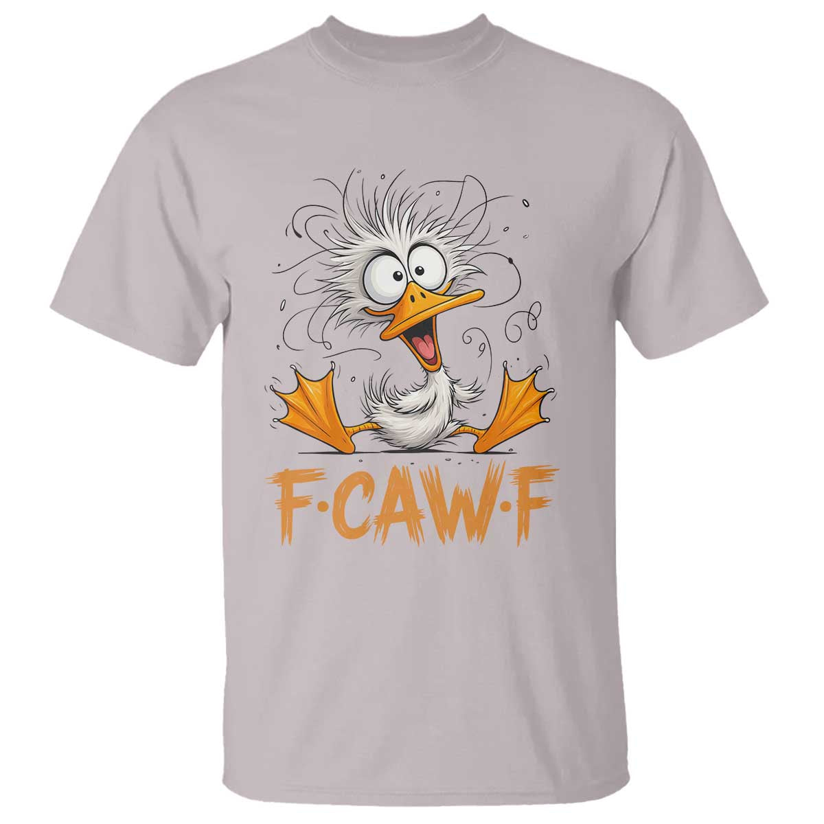 F Quack F Duck Lover T Shirt Funny Farm Gift TS12 Ice Gray Print Your Wear