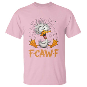 F Quack F Duck Lover T Shirt Funny Farm Gift TS12 Light Pink Print Your Wear