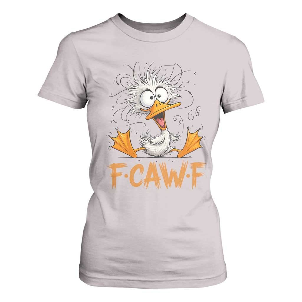 F Quack F Duck Lover T Shirt For Women Funny Farm Gift TS12 Ice Gray Print Your Wear