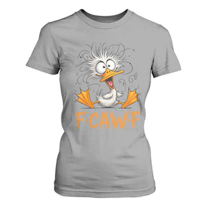 F Quack F Duck Lover T Shirt For Women Funny Farm Gift TS12 Sport Gray Print Your Wear