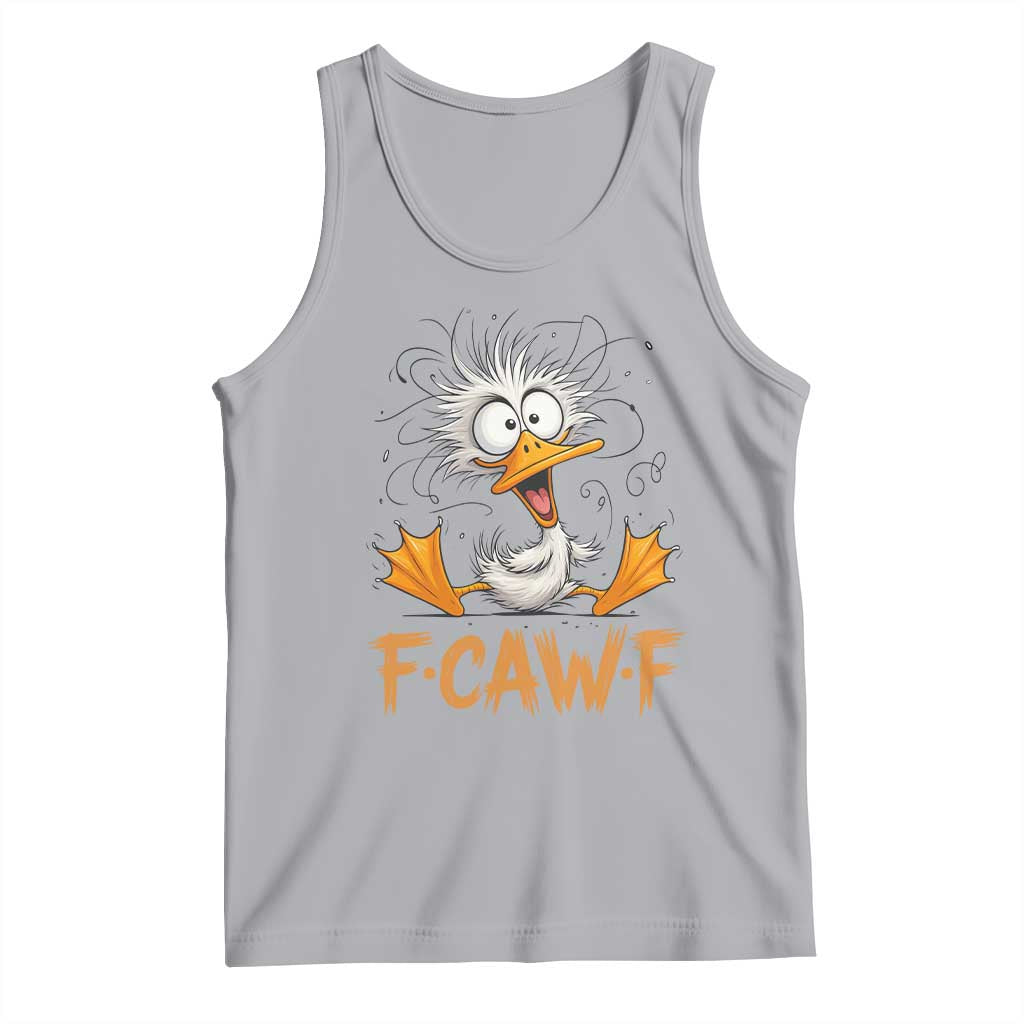 F Quack F Duck Lover Tank Top Funny Farm Gift TS12 Athletic Heather Print Your Wear