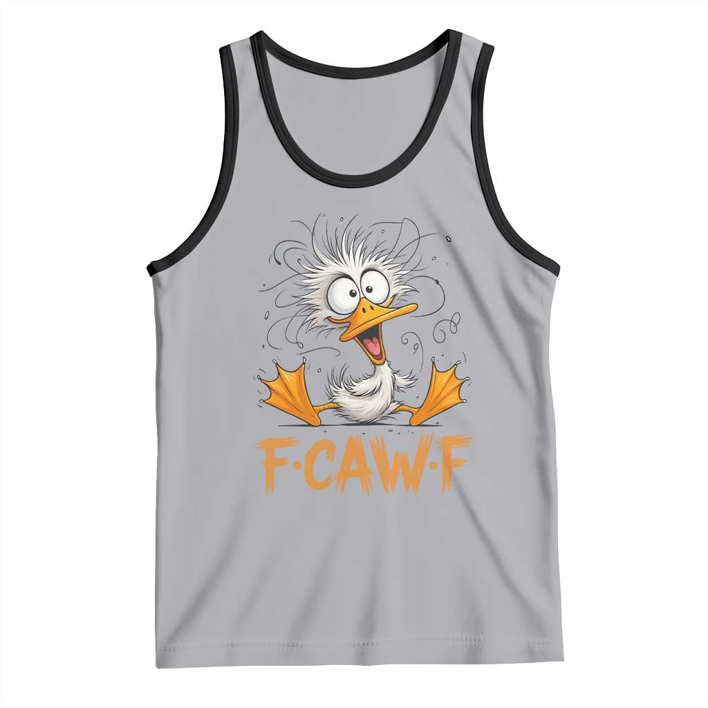 F Quack F Duck Lover Tank Top Funny Farm Gift TS12 Athletic Heather Black Print Your Wear