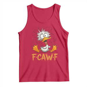 F Quack F Duck Lover Tank Top Funny Farm Gift - Print Your Wear