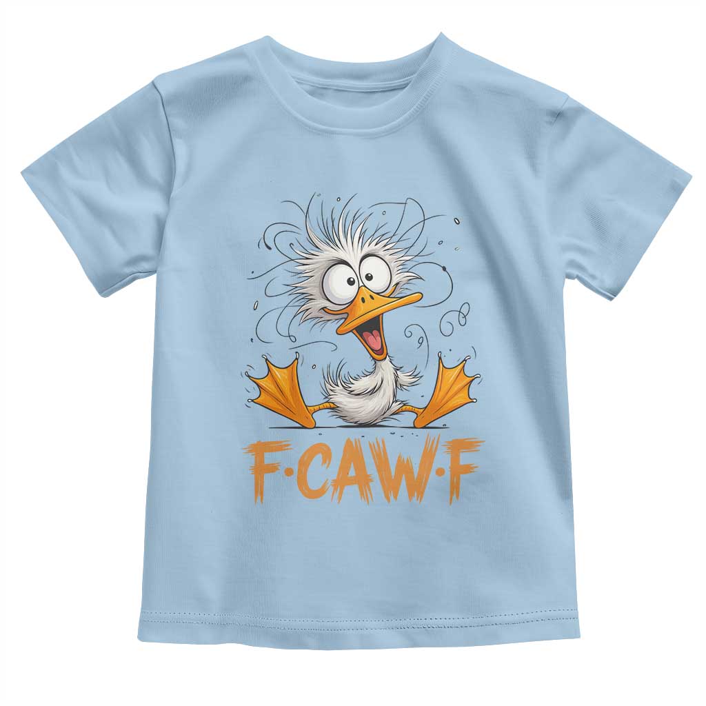 F Quack F Duck Lover Toddler T Shirt Funny Farm Gift TS12 Light Blue Print Your Wear