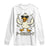 Funny F Quack F Silly Duck Sarcastic Joke Gift Long Sleeve Shirt TS12 White Print Your Wear