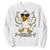 Funny F Quack F Silly Duck Sarcastic Joke Gift Sweatshirt TS12 White Print Your Wear