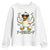 Funny F Quack F Silly Duck Sarcastic Joke Gift Youth Sweatshirt TS12 White Print Your Wear