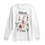 Merry F Caw F Duck Sarcastic Joke Gift Long Sleeve Shirt Funny Christmas Gift - Print Your Wear