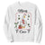Merry F Caw F Duck Sarcastic Joke Gift Sweatshirt Funny Christmas Gift - Print Your Wear