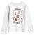 Merry F Caw F Duck Sarcastic Joke Gift Youth Sweatshirt Funny Christmas Gift - Print Your Wear
