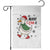 Merry F Caw F Duck Lover Garden Flag Funny Christmas Gift - Print Your Wear