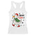 Merry F Caw F Duck Lover Racerback Tank Top Funny Christmas Gift - Print Your Wear