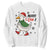 Merry F Caw F Duck Lover Sweatshirt Funny Christmas Gift - Print Your Wear