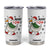 Merry F Caw F Duck Lover Tumbler Cup Funny Christmas Gift - Print Your Wear